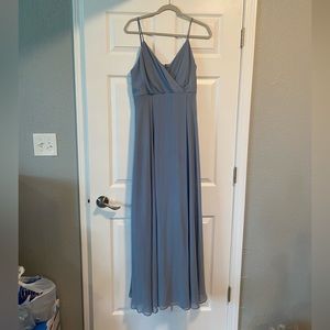 Birdy Grey Dusty Blue bridesmaid dress: Kaia